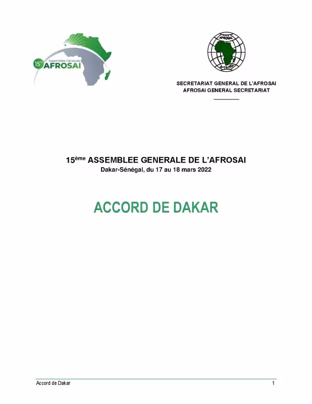 Accords de Dakar
